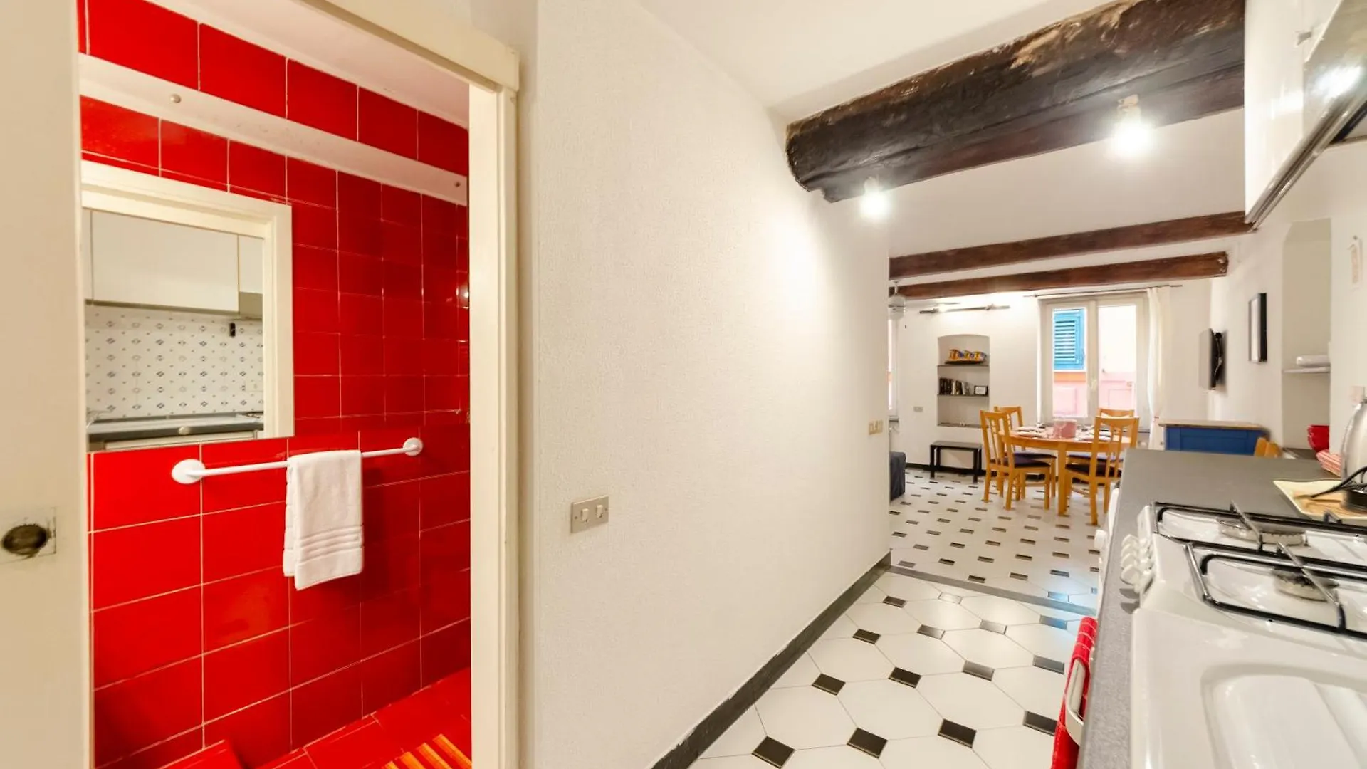 Apartment Charming Flat Historic Center Camogli - Happy Rentals Italy