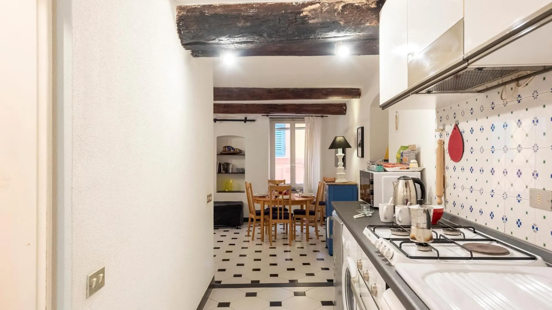 Charming Flat Historic Center Camogli - Happy Rentals Apartment