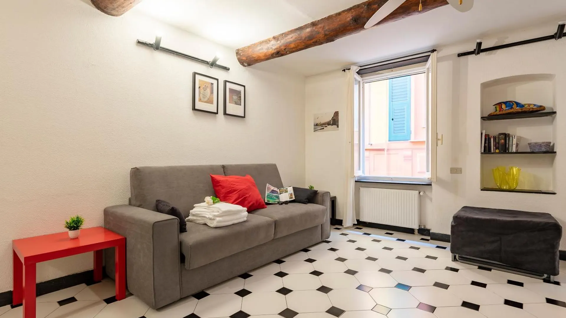 Charming Flat Historic Center Camogli - Happy Rentals Apartment
